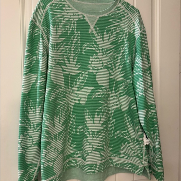 NWOT Men’s Long Sleeve Reversible Tommy Bahama Pullover - Picture 6 of 13